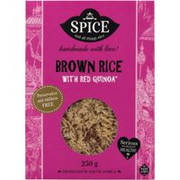 Spice and All Things Nice Brown Rice with Quinoa